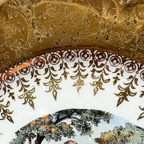 WS George Radisson Gold Gilt Edge Bread and Butter Plate - Picture 6 of 9